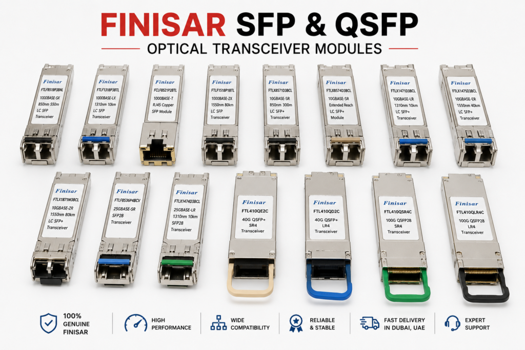 Finisar SFP Modules Available in Dubai, UAE