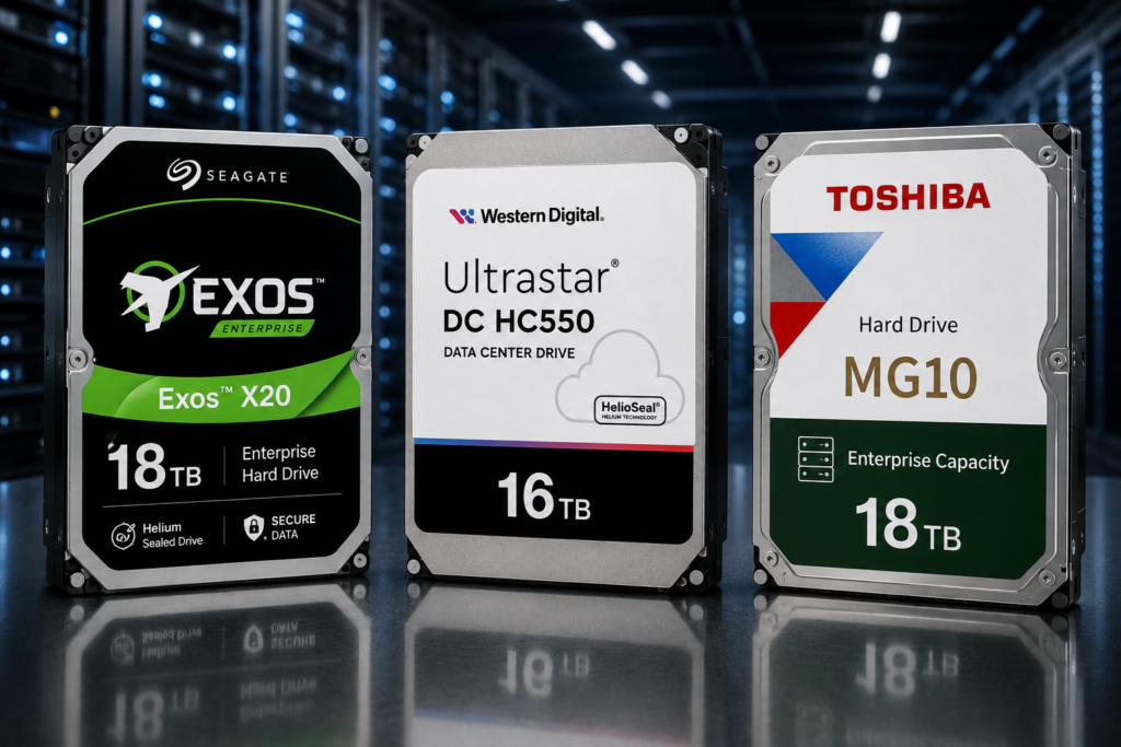 Enterprise & Surveillance Hard Drive Supplier in Dubai, UAE