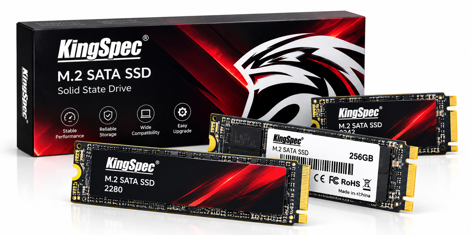 KingSpec M.2 SATA SSDs and storage products in Dubai, UAE